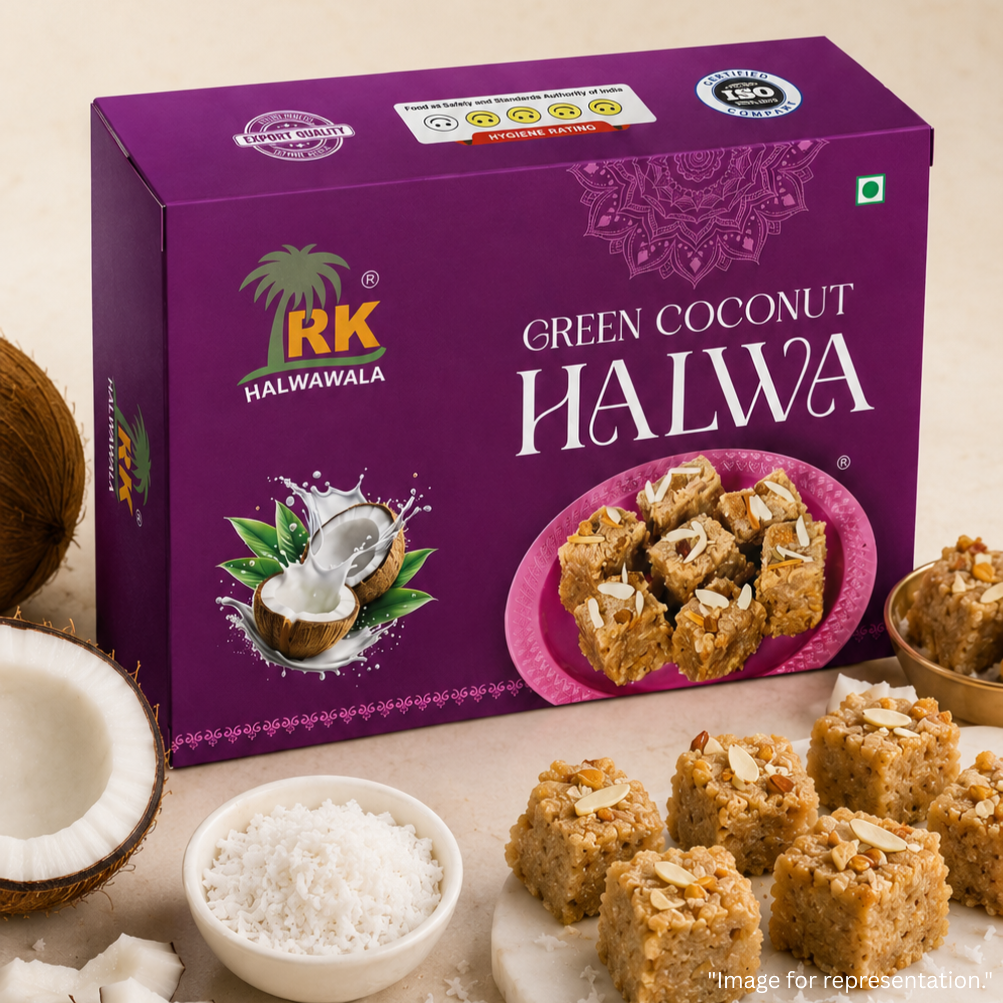Green Coconut Halwa